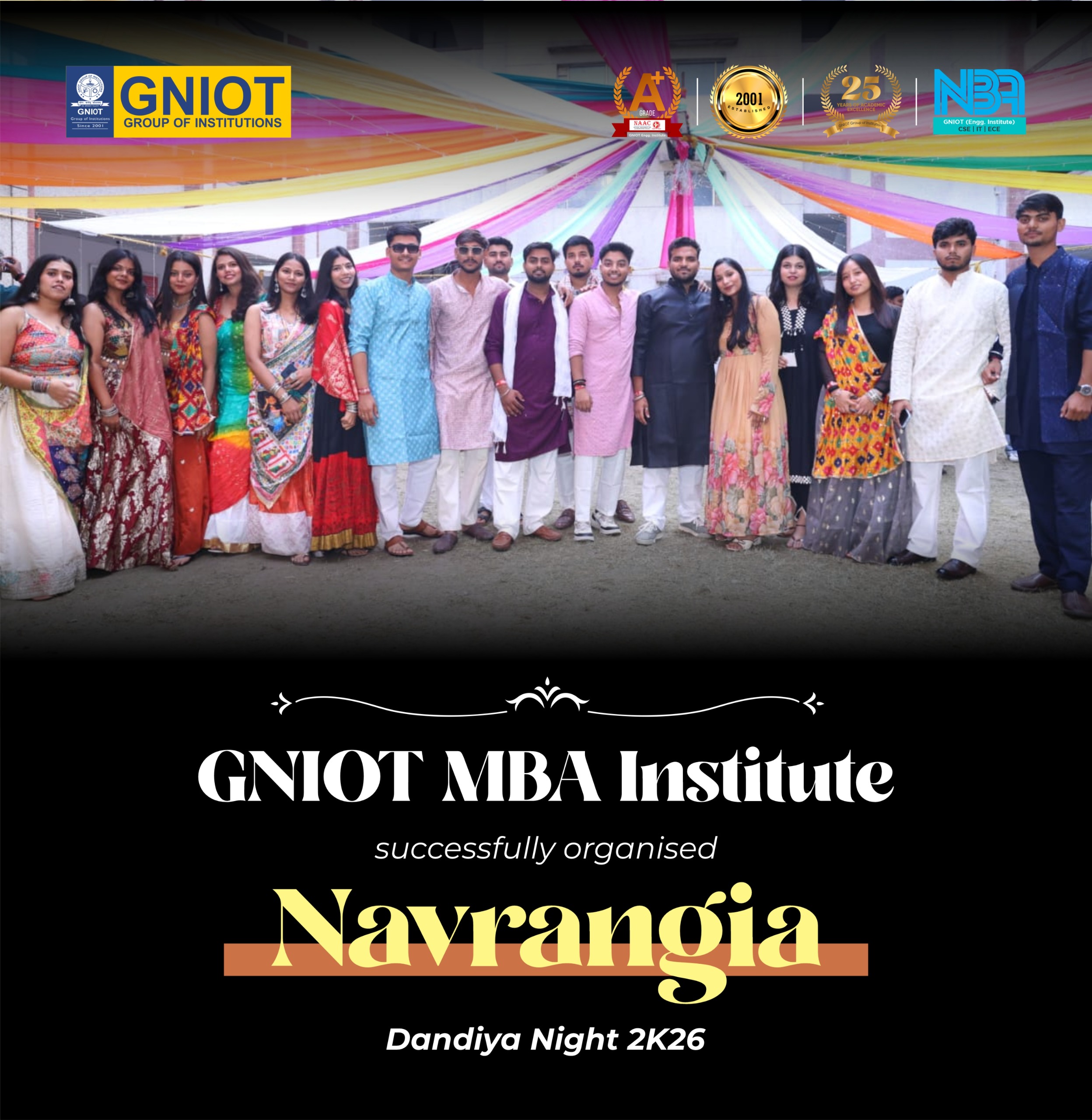 Navrangia Dandiya Night 2K26 A Grand Success 